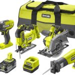 Ryobi Zestaw 4 Elektronarzędzi 18V Z Torbą 5133005444
