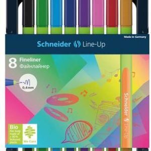 Schneider Cienkopisy 8 Kolorów Line-Up