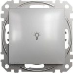Schneider Electric Przycisk Światło Srebrne Aluminium SDD113132SCH