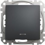 Schneider Electric Przycisk Z Podświetleniem Czarny Antracyt SDD114111LSCH