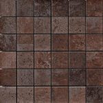 Serenissima Costruire Mosaico Metallo Ruggine 30x30 Rett Gres