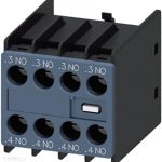 Siemens Styk Pomocniczy 6A 3Z 1R Montaż Czołowy Ip20 36/37.5/43.7Mm Sirius (3Rh2911-1Ha31)