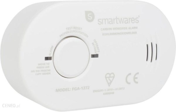 Smartwares Detektor Gazu Fga-13721 Bateryjne