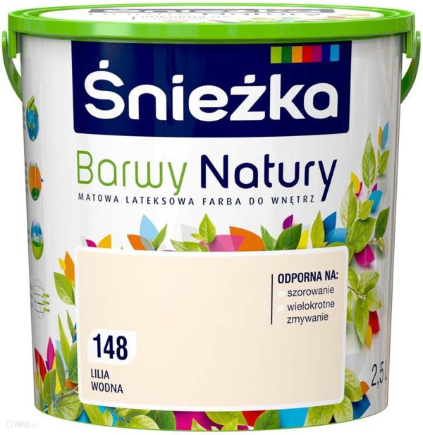 Śnieżka Barwy Natury 148 Lilia Wodna 2