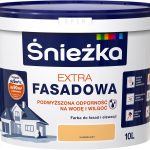 Śnieżka Extra Fasadowa Karmelowy 10L