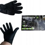 Stalco Rękawice Mocne Nitrylowe Nitrax M Czarne 50szt.