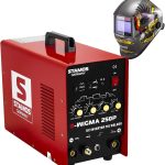 Stamos Basic Spawarka Tig 250 A 230V Puls Plus Maska Spawalnicza Eagle Eye Advanced