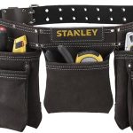 Stanley Pas monterski 3 kieszenie skórzany STST1-80113