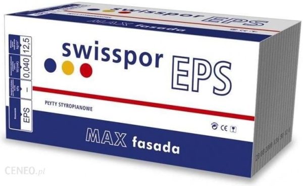 Swisspor Styropian Elewacyjny 19cm Max Biały 040