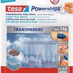 Tesa Haczyk samoprzylepny POWERSTRIPS przezroczysty do 1 kg