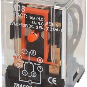 Tracon Electric Przekaźnik przemysłowy RM08-12AC