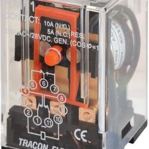 Tracon Electric Przekaźnik przemysłowy RM11-110AC