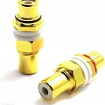 Vitalco Adapter Łącznik Rca Chinch 2Szt. 09558P