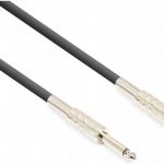 Vonyx Kabel Gitarowy 6.3Mm Mono Czarny 6 M (177799)