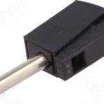 Wago Wtyk bananowy do gniazda o średnicy 4mm czarny 215-311