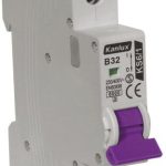 Wyłącznik nadprądowy Kanlux KS6 B32/1 purpurowy 32A 4419