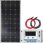 Zestaw solarny 190W Mono Regulator 20A