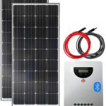 Zestaw solarny 280W Mono MPPT Bluetooth